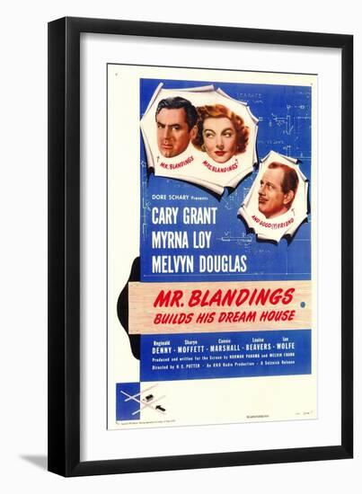 Mr. Blandings Builds His Dream House, 1948-null-Framed Art Print