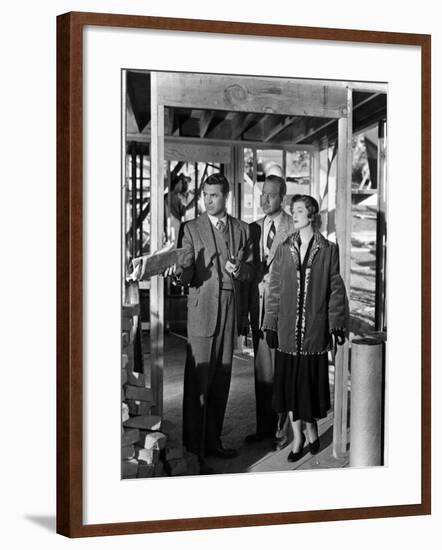 Mr. Blandings Builds His Dream House, Cary Grant, Melvyn Douglas, Myrna Loy, 1948-null-Framed Photo