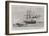 Mr Borchgrevink's Antarctic Expedition, Departure of the Southern Cross from Hobart, Tasmania-Joseph Nash-Framed Giclee Print