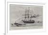 Mr Borchgrevink's Antarctic Expedition, Departure of the Southern Cross from Hobart, Tasmania-Joseph Nash-Framed Giclee Print