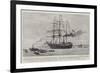 Mr Borchgrevink's Antarctic Expedition, Departure of the Southern Cross from Hobart, Tasmania-Joseph Nash-Framed Giclee Print