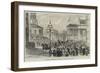 Mr Bright at Birmingham, Reception at the Town Council House-null-Framed Giclee Print