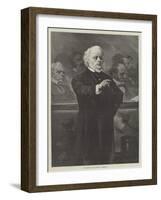 Mr Bright in the House of Commons-null-Framed Giclee Print