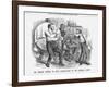 Mr. Bright Offers to Give Satisfaction to the Liberal Party, 1858-null-Framed Giclee Print