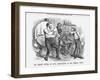 Mr. Bright Offers to Give Satisfaction to the Liberal Party, 1858-null-Framed Giclee Print