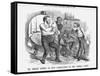 Mr. Bright Offers to Give Satisfaction to the Liberal Party, 1858-null-Framed Stretched Canvas