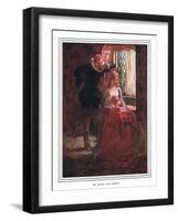 Mr Brisk and Mercy-John Byam Liston Shaw-Framed Giclee Print