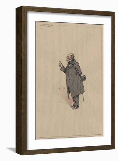 Mr Bucket, C.1920s-Joseph Clayton Clarke-Framed Giclee Print