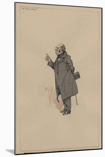 Mr Bucket, C.1920s-Joseph Clayton Clarke-Mounted Giclee Print