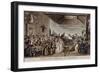 Mr Bullock's Exhibition of Laplanders at the Egyptian Hall, Piccadilly, 1822-Thomas Rowlandson-Framed Giclee Print
