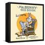 Mr Bunny, His Book by Adam L. Sutton. Illustrated-W.H. Fry-Framed Stretched Canvas