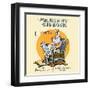 Mr Bunny, His Book by Adam L. Sutton. Illustrated-W.H. Fry-Framed Art Print