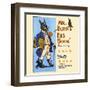 Mr. Bunny, His Book By Adam L. Sutton-W.H. Fry-Framed Art Print