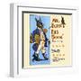 Mr. Bunny, His Book By Adam L. Sutton-W.H. Fry-Framed Art Print