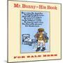 Mr. Bunny-His Book, For Sale Here-W.H. Fry-Mounted Art Print