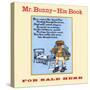 Mr. Bunny-His Book, For Sale Here-W.H. Fry-Stretched Canvas