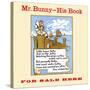 Mr. Bunny-His Book, For Sale Here-W.H. Fry-Stretched Canvas