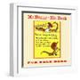 Mr. Bunny-His Book, For Sale Here-W.H. Fry-Framed Art Print