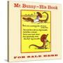 Mr. Bunny-His Book, For Sale Here-W.H. Fry-Stretched Canvas