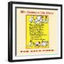 Mr. Bunny - His Book, for Sale Here-W.H. Fry-Framed Art Print