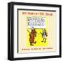 Mr. Bunny - His Book, for Sale Here-W.H. Fry-Framed Art Print