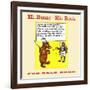 Mr. Bunny - His Book, for Sale Here-W.H. Fry-Framed Art Print