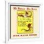 Mr. Bunny - His Book, for Sale Here-W.H. Fry-Framed Art Print