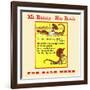 Mr. Bunny - His Book, for Sale Here-W.H. Fry-Framed Art Print