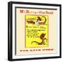 Mr. Bunny - His Book, for Sale Here-W.H. Fry-Framed Art Print