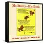 Mr. Bunny - His Book, for Sale Here-W.H. Fry-Framed Stretched Canvas