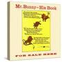 Mr. Bunny-His Book, For Sale Here-W.H. Fry-Stretched Canvas