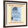 Mr. Bunny-His Book, For Sale Here-W.H. Fry-Framed Art Print