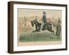 'Mr. Bunting on his way to the Pic-Nic', 1860-John Leech-Framed Giclee Print