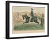 'Mr. Bunting on his way to the Pic-Nic', 1860-John Leech-Framed Giclee Print