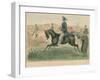 'Mr. Bunting on his way to the Pic-Nic', 1860-John Leech-Framed Giclee Print