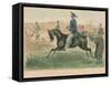 'Mr. Bunting on his way to the Pic-Nic', 1860-John Leech-Framed Stretched Canvas