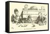 Mr Burwin-Fosselton at Supper-Weedon Grossmith-Framed Stretched Canvas