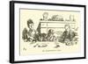 Mr Burwin-Fosselton at Supper-Weedon Grossmith-Framed Giclee Print