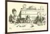 Mr Burwin-Fosselton at Supper-Weedon Grossmith-Framed Giclee Print