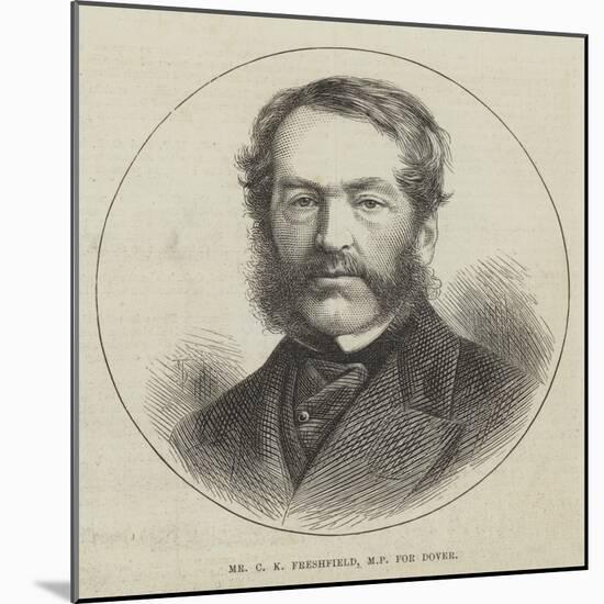 Mr C K Freshfield, Mp for Dover-null-Mounted Giclee Print