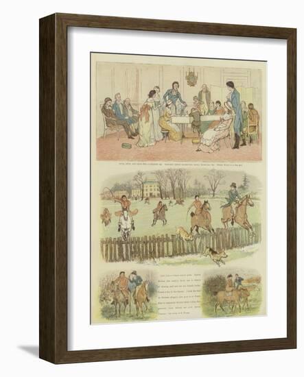 Mr Carlyon's Christmas-Randolph Caldecott-Framed Giclee Print