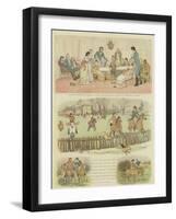 Mr Carlyon's Christmas-Randolph Caldecott-Framed Giclee Print