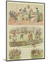 Mr Carlyon's Christmas-Randolph Caldecott-Mounted Giclee Print