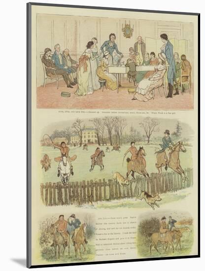 Mr Carlyon's Christmas-Randolph Caldecott-Mounted Giclee Print