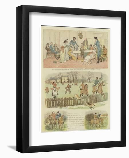 Mr Carlyon's Christmas-Randolph Caldecott-Framed Premium Giclee Print