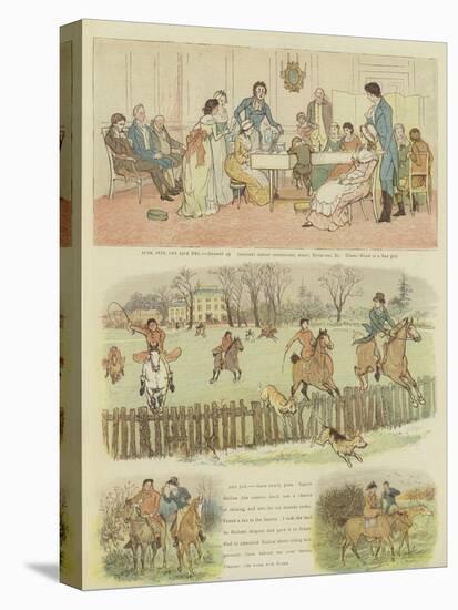 Mr Carlyon's Christmas-Randolph Caldecott-Stretched Canvas