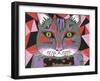 Mr Cat-Sartoris ART-Framed Giclee Print