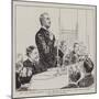 Mr Cecil Rhodes Speaking at the Meeting of the British South Africa Company-null-Mounted Giclee Print