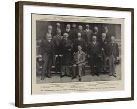 Mr Chamberlain and His Chief Assistants at the Colonial Office and the Colonial Premiers-null-Framed Giclee Print