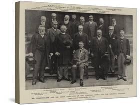 Mr Chamberlain and His Chief Assistants at the Colonial Office and the Colonial Premiers-null-Stretched Canvas